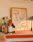 Cheers Cocktail Print