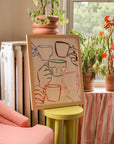 "Café du Jour" Coffee Art Print