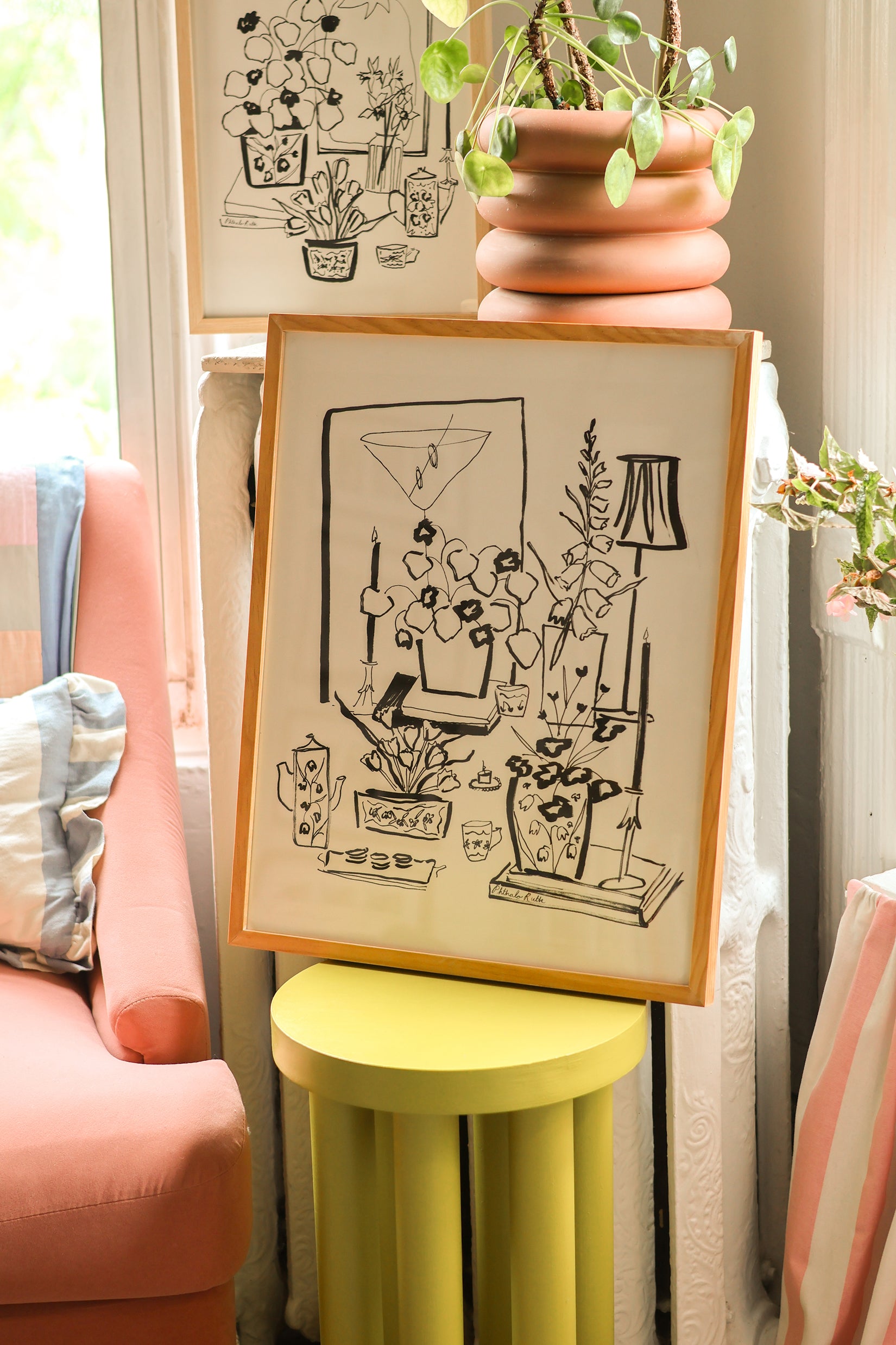 Tea First Art Print