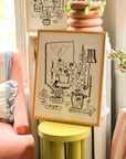 Tea First Art Print