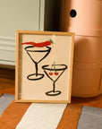 Chili Cherry Martini Art Print