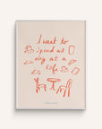 "Café All Day" Art Print