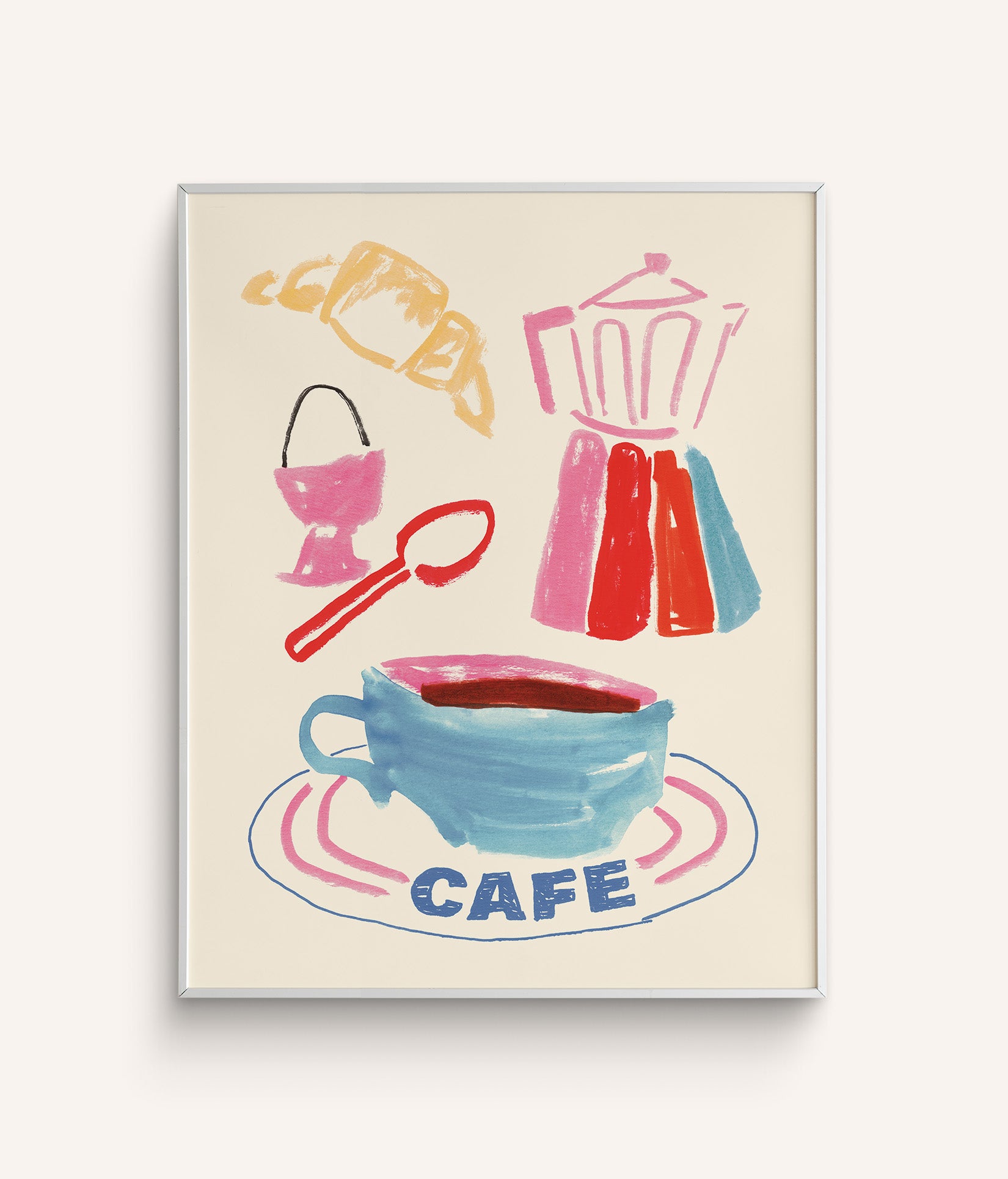 "Cafe Color" Art Print