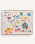 Country Kitchen Personalized Art Print