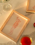 Miss Charcuterie Mini Art Print