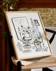 Tea First Art Print