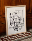 Tomatoes, Tea, & Tulips Art Print