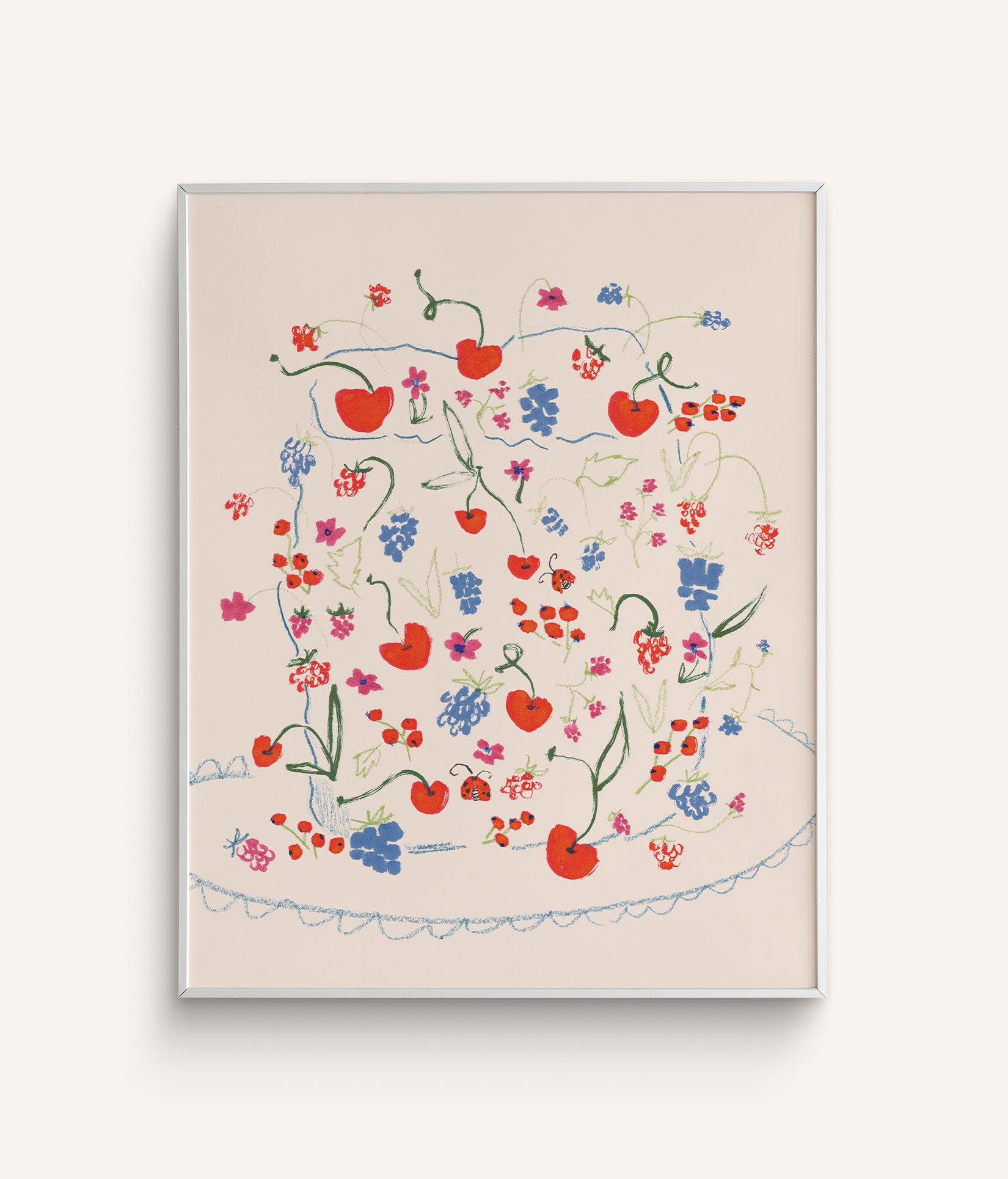 "Fruity Cake" Art Print