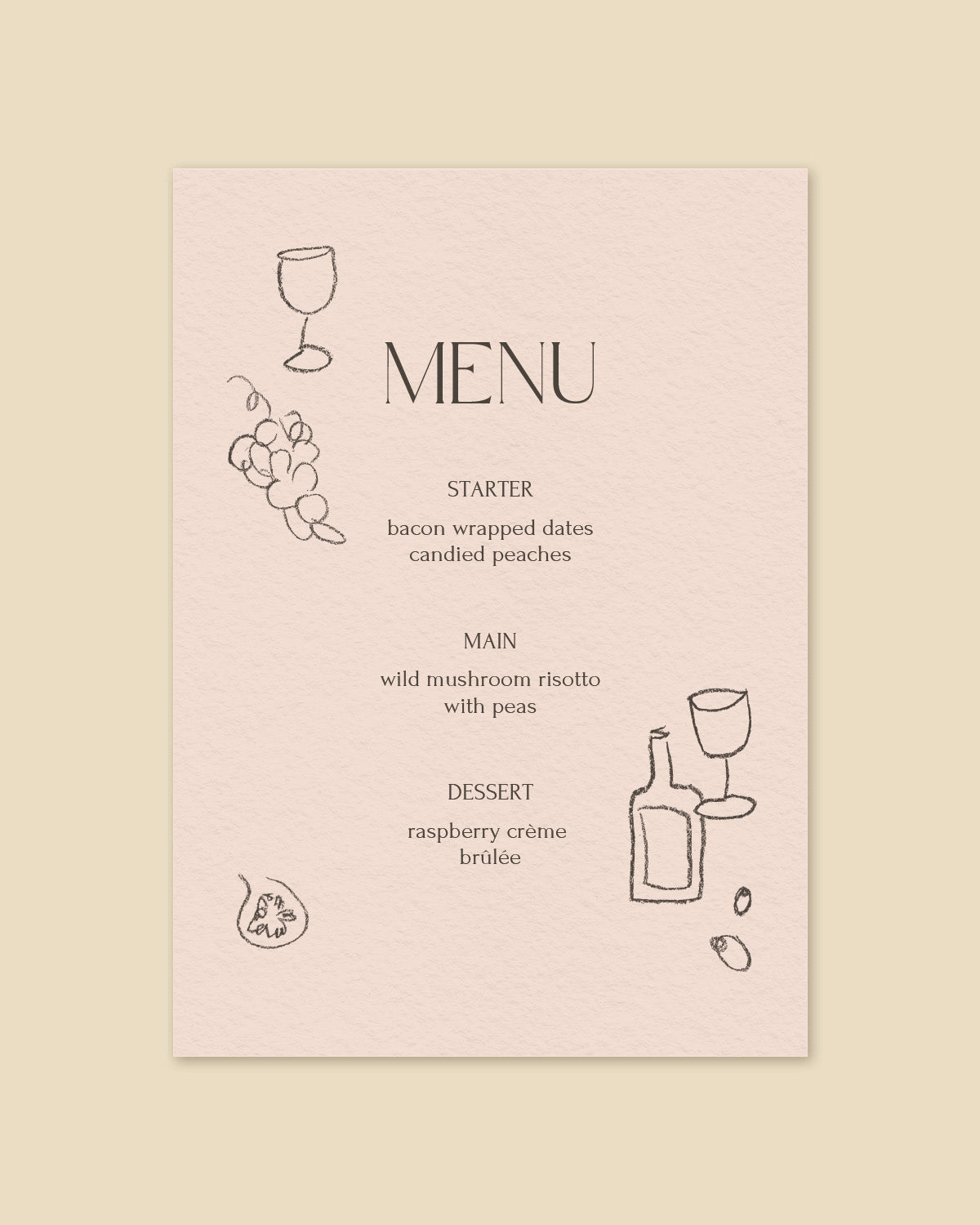 restaurant menu template microsoft word