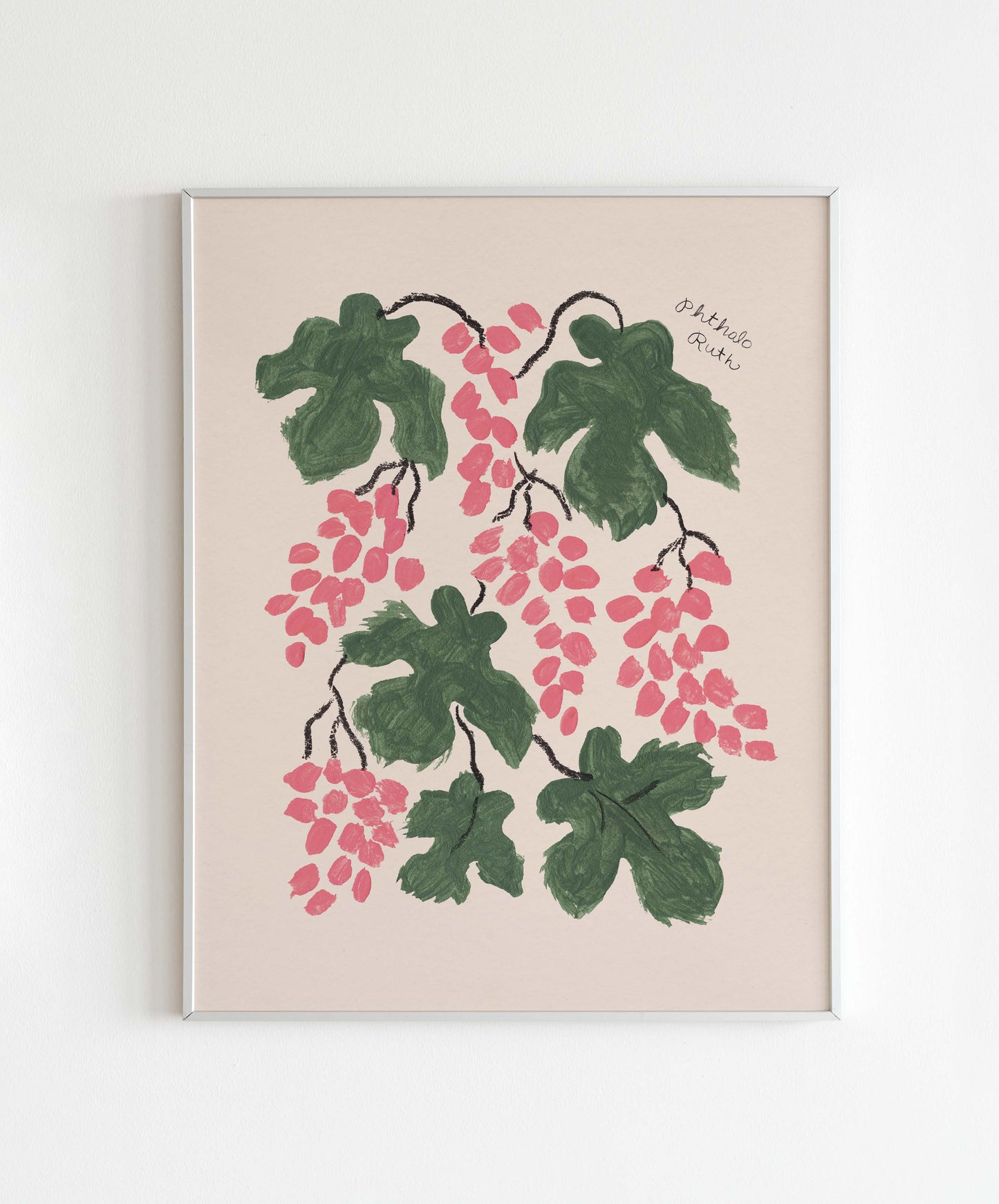 Grapes Art Print