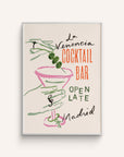 Cocktail Bar Custom Art Print