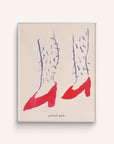 "Hairy Heels" Art Print