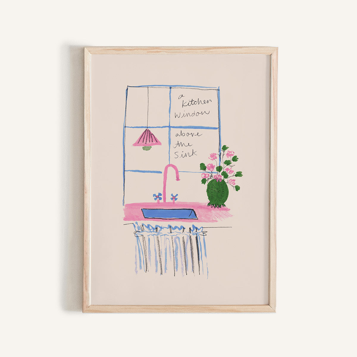 "Kitchen Views" Mini Art Print