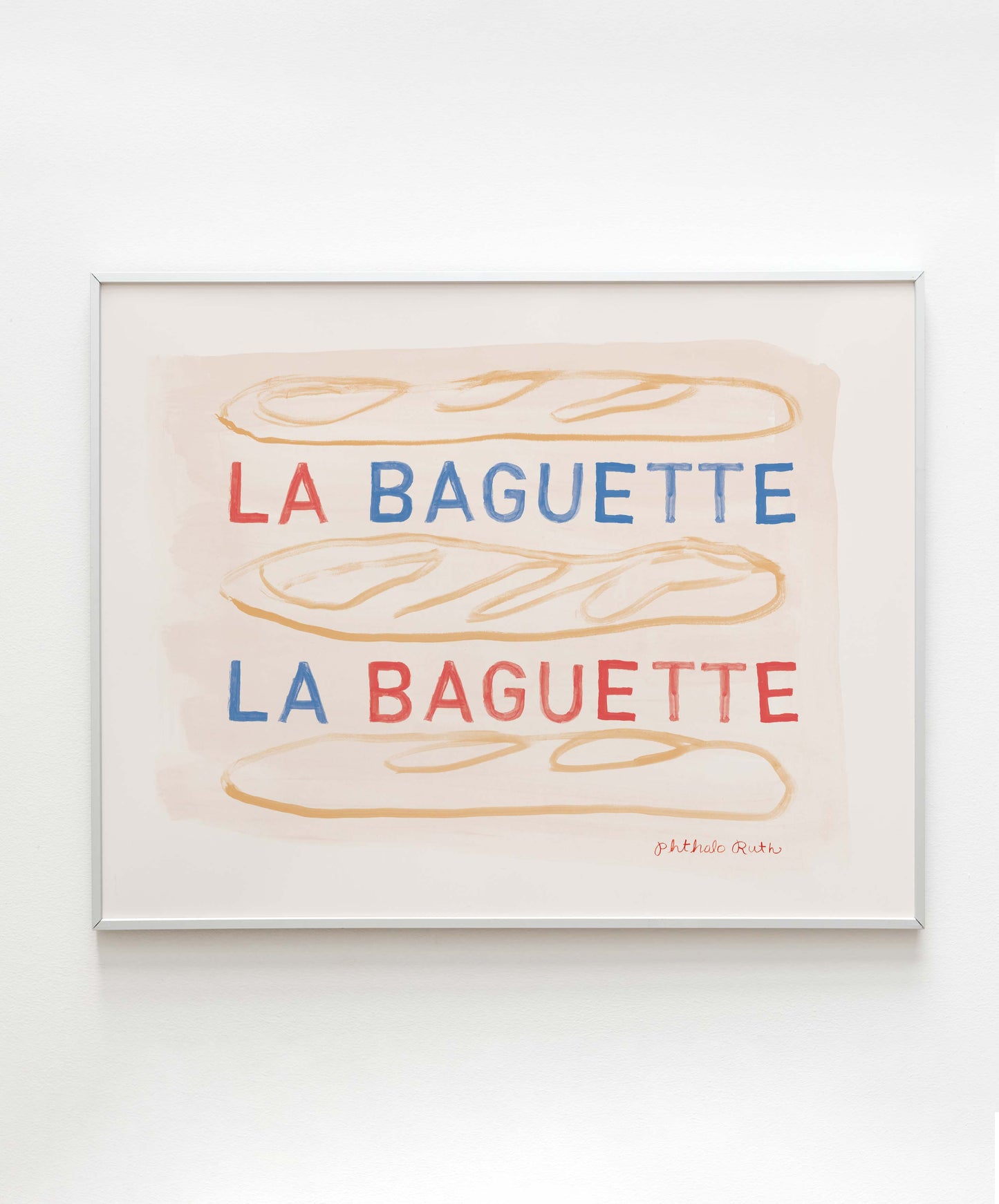 La Baguette Art Print