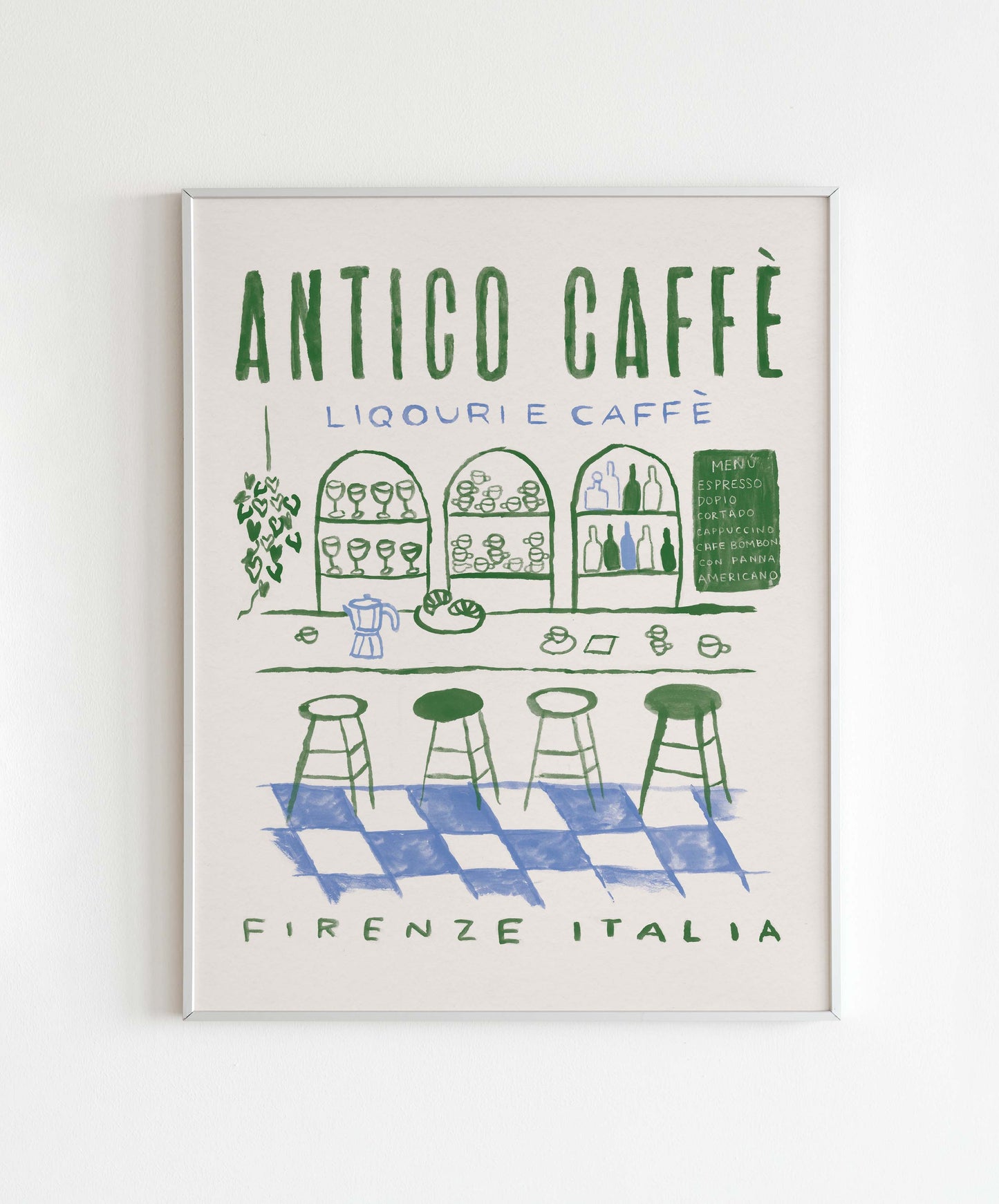 Antico Caffe Art Print