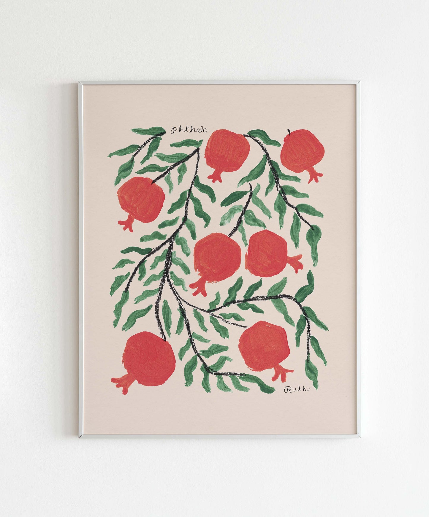 Pomegranate Art Print
