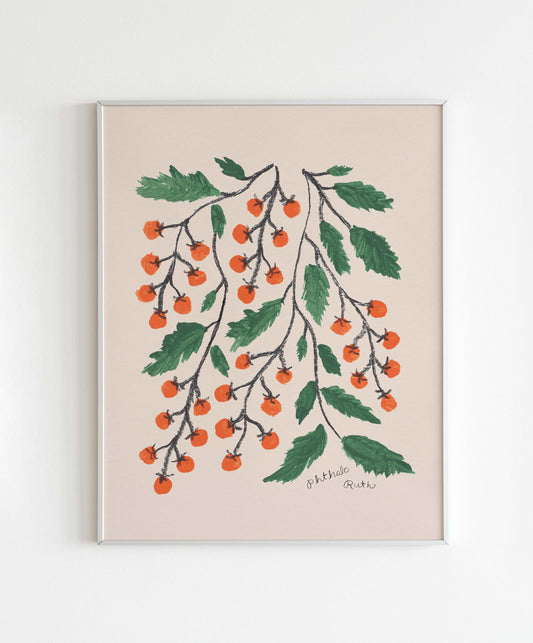 Tomato Art Print